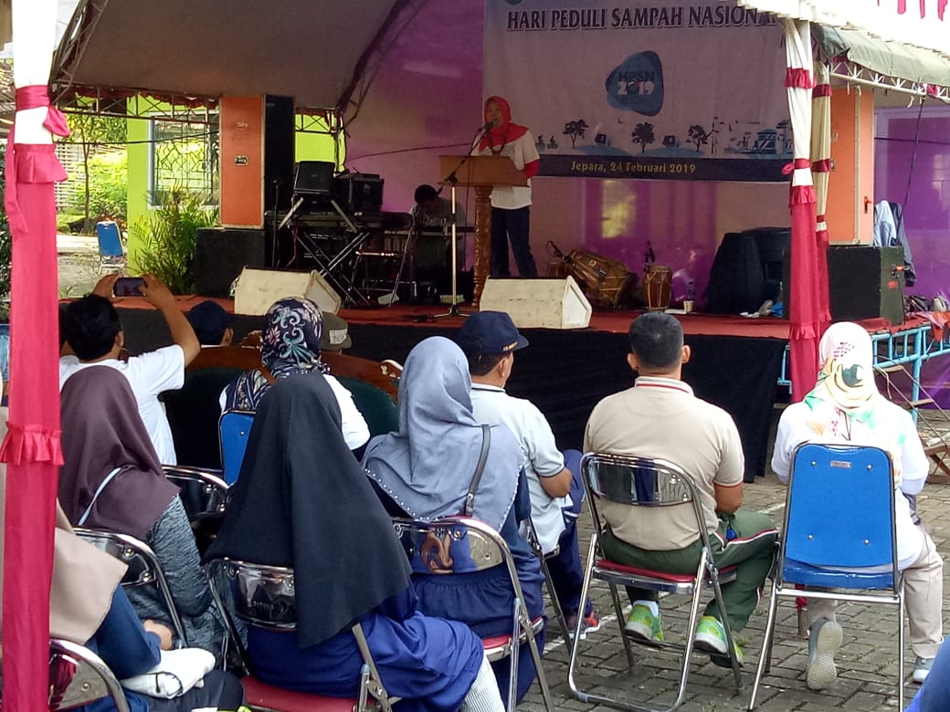 Danramil 01/Jepara Hadiri Peringatan Hari Peduli Sampah Nasional Kabupaten Jepara